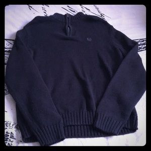 Black zippered pull over size medium from chaps